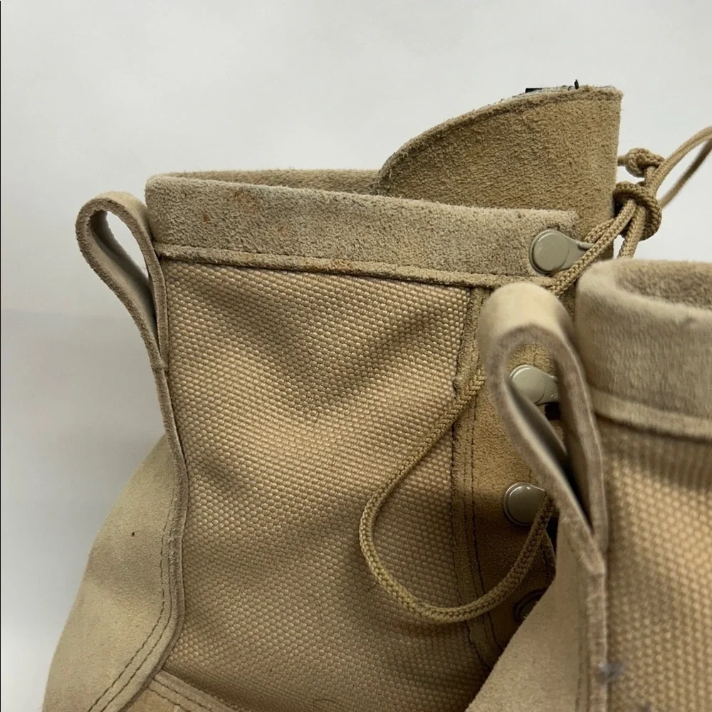 McRae Tan Lace-Up Combat Boots size 8R u.s.army gore-Tex